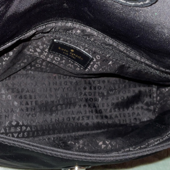 kate spade Black Shoulder Bag with Logo Plaque - Picture 6 of 7